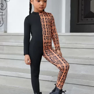 Chelsea "Don't Get It Twisted" Graphic Print Jumpsuit